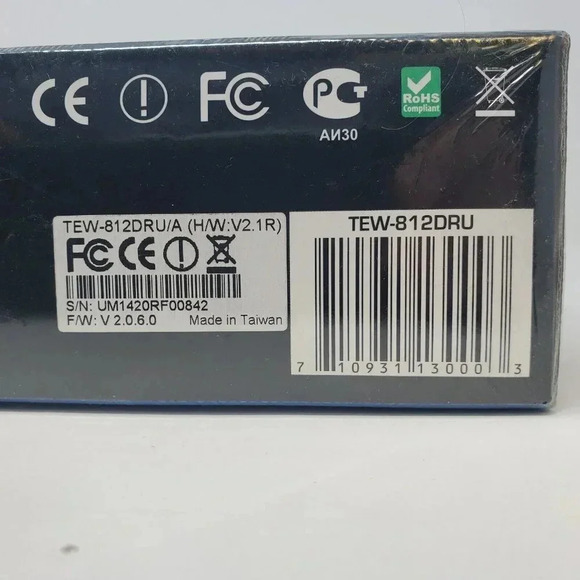 TRENDnet‎ TEW-812DRU AC1750 Dual Band Wireless Router 4 Port Gigabit USB LED - Picture 13 of 13